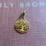 9CT GOLD CUT-OUT TREE OF LIFE PENDANT