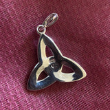 SILVER CELTIC TRIQUETRA PENDANT