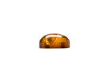 ROUND 6MM AMBER CABOCHON STONE