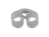 SILVER BUTTERFLIES MEDIUM (PAIR)