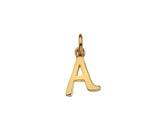 9CT GOLD SMALL INITIAL CHARM