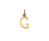 9CT GOLD SMALL INITIAL CHARM