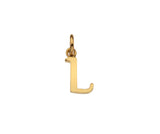 9CT GOLD SMALL INITIAL CHARM