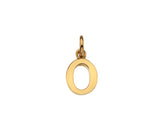 9CT GOLD SMALL INITIAL CHARM