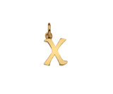 9CT GOLD SMALL INITIAL CHARM