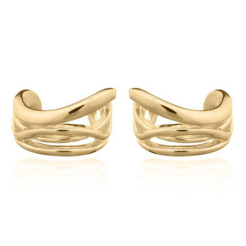 GOLD VERMEIL FREEFORM EAR CUFF