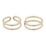 GOLD VERMEIL OPEN EAR CUFF