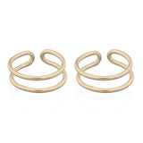 GOLD VERMEIL OPEN EAR CUFF