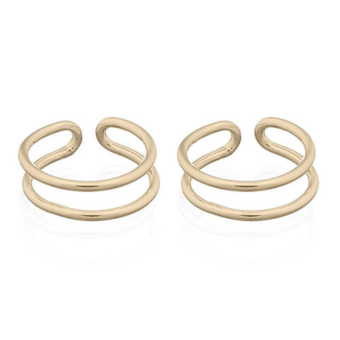 GOLD VERMEIL OPEN EAR CUFF