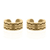 GOLD VERMEIL BOHO EAR CUFF