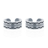 SILVER BOHO EAR CUFF