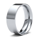 BESPOKE PALLADIUM FLAT COURT MIRROR FINISH WEDDING RING