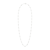 SILVER 18" FINE CABLE & BAR CHAIN