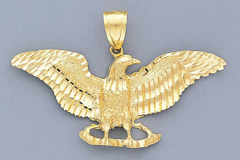 14CT GOLD EAGLE PENDANT