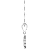 SILVER SEA TURTLE NECKLACE