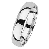 SILVER TRADITIONAL COURT WEDDING BAND