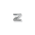 SILVER  SLIDING BRACELET INITIAL CHARM