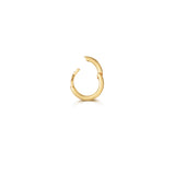 9CT GOLD SOLID HINGED SINGLE CARTILAGE HOOP