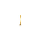 9CT GOLD SOLID HINGED SINGLE CARTILAGE HOOP