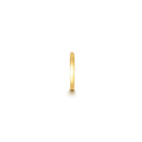 9CT GOLD SOLID HINGED SINGLE CARTILAGE HOOP