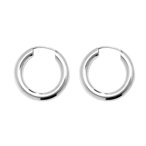 SILVER 3MM WIDE SLEEPERS