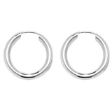 SILVER 3MM WIDE SLEEPERS