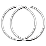 SILVER 3MM WIDE SLEEPERS