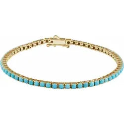 Turquoise 2025 tennis bracelet