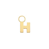 9CT GOLD INITIAL EARRING CHARM