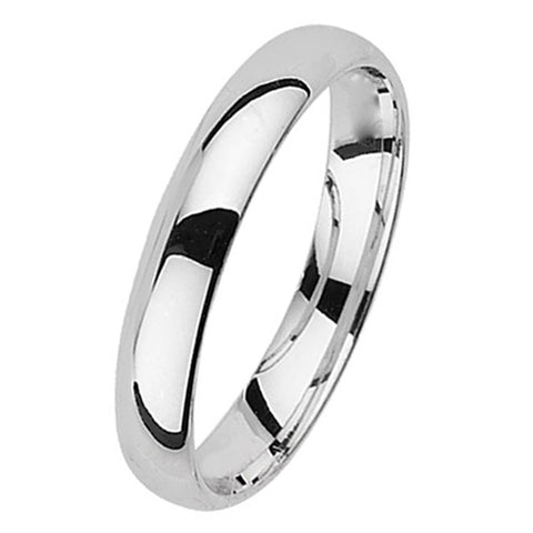 SILVER TRADITIONAL COURT WEDDING BAND