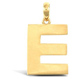 9CT GOLD SIMPLE INITIAL PENDANT