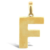 9CT GOLD SIMPLE INITIAL PENDANT