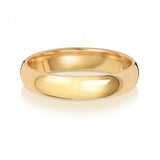 18CT GOLD TRADITIONAL COURT WEDDING BAND