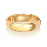 18CT GOLD TRADITIONAL COURT WEDDING BAND