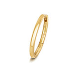 9CT GOLD SOLID HINGED SINGLE CARTILAGE HOOP