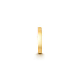 9CT GOLD SINGLE SOLID SQUARE TUBE CARTILAGE HOOP
