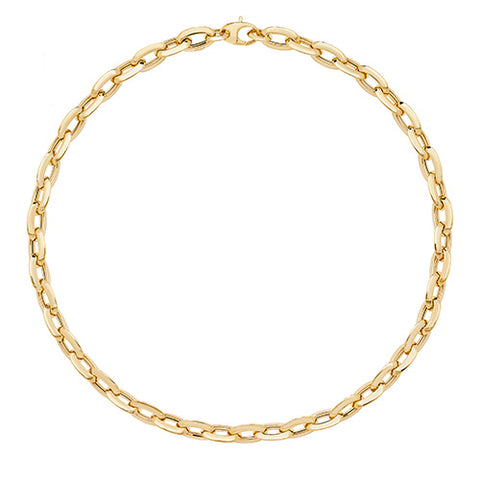 9CT GOLD FANCY CHAIN NECKLACE
