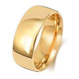 18CT GOLD SLIGHT COURT WEDDING BAND