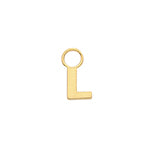 9CT GOLD INITIAL EARRING CHARM